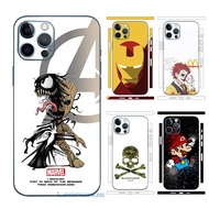 [Spicy Rabbit Head Cartoon Decal Skin for iPhone 13 12 Pro Max Back Screen Protector Film Cover Marvel Individual Wrap Ultra Thin Sticker