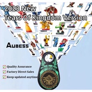 2023 New Tears of Kingdom Amiibo Link Bluetooth Keychain Unlimited Cards Can Write Ntag 215 Buckle Cards NFC Game Cards Zelda Amiibolink