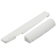 Buffalo Bone Guitar Bridge Nut Saddle for 6 String Classical Guitar White