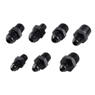 Male AN4 AN6 AN8 AN10- 1/4 NPT 1/8 NPT 3/8NPT 3/4NPT Straight Adapter Flare Fitting auto hose fittin