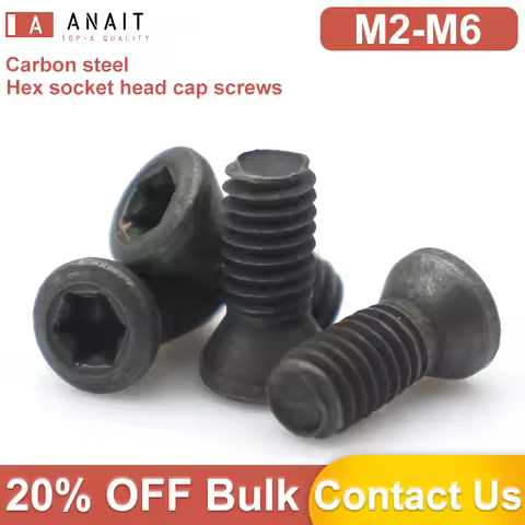 10-25Pcs M2 M2.2 M2.5 M3 M3.5 M4 M4.5 M5 M6 Grade 12.9 Torx Screws Grade High Strength Alloy Steel S