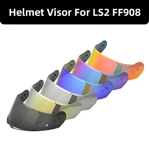 For LS2 FF908 Strobe II Motorcycle Helmet Replacement Visor Lens Shield Windshield Anti-UV Capacetes