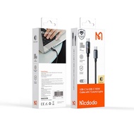 (1Yr Warranty )MCDODO CA-8200 USB-C TO TYPE-C CABLE WITH 7 COLORFUL LIGHTS