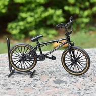 Mini Alloy Finger Bicycle Model Simulation BMX Bicycle Metal Toy Ornaments Creative Desktop Small Gi
