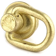 [KC,s] Drop Handle Joint Parts Wallet Wallet Chain Kasey's Brass Drop Ring (Gold)