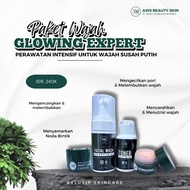 (OFFICIAL DISTRIBUTOR OF AWS BEAUTY SKIN) aws beautyskin glowing package