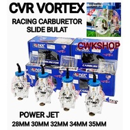 NLK VORTEX CARBURETOR CVR COOPER SLIDE TUDUNG BULAT 28MM 30MM 32MM 34MM 35MM NLK