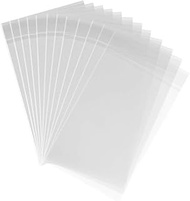 200ct Tiny Square Clear Cello Bags 3x3 Self Seal - 1.4 mils Thick Adhesive OPP Poly Bags for Jewelry