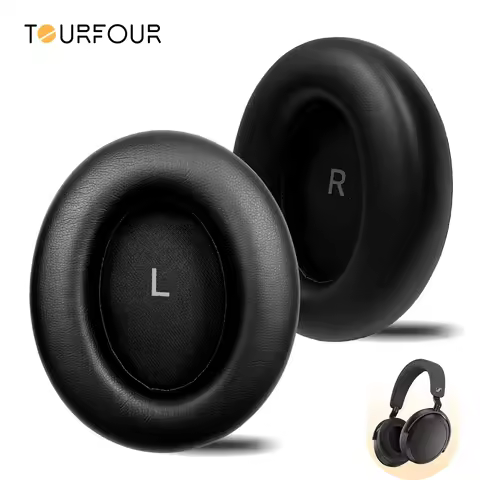TOURFOUR Replacement Earpads for Sennheiser MOMENTUM 4 Wireless Headphones Ear Cushion Headband
