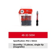 Milwaukee | Impact Resistant PH2 Cross Slot Bit Set