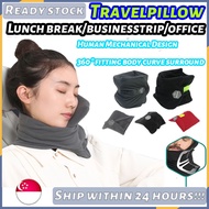 🇸🇬[Ready Stock] Neck Travel Pillow Protect The Cervical Spine Slow Rebound Memory Foam Flight Train Office Nap Quality