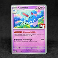 Pokemon TCG Azumarill Stamped Non-Holo 074/191 2025 Play Prize Pack Series 7 Competitive