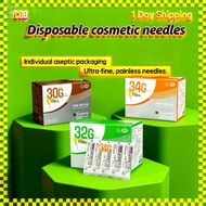 一次性针头 一次性34g1.5/2.5/32g4/6/25mm30g13mm4mm小针头点胶实验微型针 美容针/水光针 针头 Beauty Needle/Water Light Needle