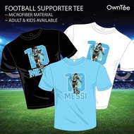 FIFA World Cup MESSI 01 Supporter Jersey Football ARGENTINA Jersey Bola Sepak Adult