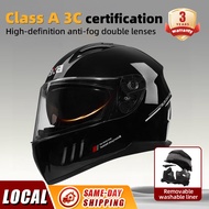 Topi Keledar Motor Helmet Full Face Helmet Motor Motorcycle Murah Sunburn Protection