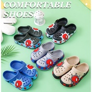 crocs spiderman sandals for kids non slip super cute outdoor baby shoes free jibbitz charm
