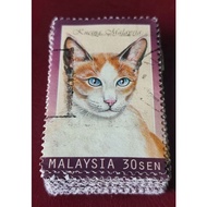 (100 keping) Setem Kucing 30 Sen 1999