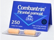 Combantrin tablet 250 mg pyrantel pamoat obat cacing