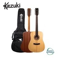 Kazuki Soul Series D12 Natural กีตาร์โปร่ง 12 สาย Guitar 12strings