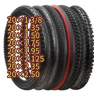 [Combo Set] Tayar Dan Tiub Basikal 20 Inch Tire Set 20x1.35 1.50 1.75 1.95 2.125 2.35 2.50 20x1 3/8 