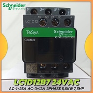 Original Schneider LC1D12B7 Contactor LC1D12 B7 24V 3P 12A Contactor
