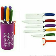 7PCS STAINLESS STEEL KNIFE SET