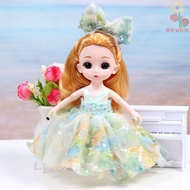 AVUKA Mini Multi Joint Doll Articulated Doll Articulated Doll Child Toys Princess Dolls Toys 17cm Di