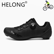 HELONG 2021 High Quality sapatilha mtb Road Cycling Shoes Unisex Self-locking MTB Sneakers Bicycle Shoes Sport Cleats Road Racing Shoes