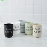 PYXIS Washing Cup Toothbrush Holder Plastic Reusable Tea Cup Healthy Organizer Cup Storage Kitchen N