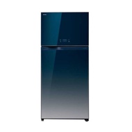 TOSHIBA 661L INVERTER BLACK COLOUR FRIDGE REFRIGERATOR WITH AUTO ICE MAKER & GLASSDOOR GR-AG66MA