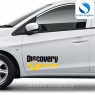 SINDEH GRAPHIC | Sticker 67cm Channeldiscovery 2 Colors Cool Car Door Cutting Sticker