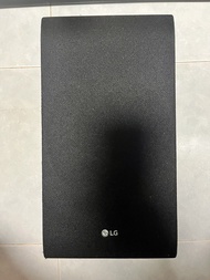 LG sound bar and speaker