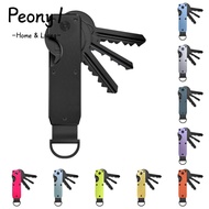 PEONY1 Key  Holder, with Screwdriver Metal Key Organizer, Smart Minimalist Holds 2-6 Keys Keys Bag f