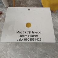 Mặt đá dùng đặt lavabo. Lavabo tủ. Thiết bị nhà vệ sinh phòng tắm