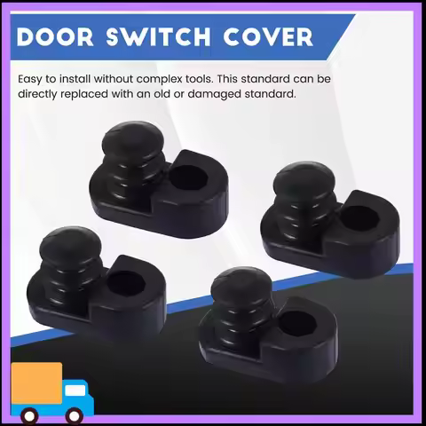 Trending 4PCS Door Switch Cover 253685L300 Car Door Lock Cover Replacement Tool Fit For Nissan Patro