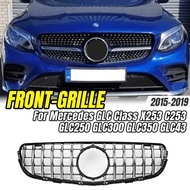 For Mercedes Benz GLC Class X253 C253 GLC250 GLC300 GLC350 GLC43 2015-2019 Front Racing Billet Bumpe