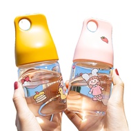 แก้วมีกระเป๋าสำหรับผู้หญิงแก้วน้ำแบบแก้วสำหรับผู้หญิงสะดวกต่อการพกพาแก้วน้ำแบบมินิทนความร้อนสูง