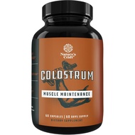 [sgstock] Bovine Colostrum Capsules with Immunoglobulin G - Colostrum Supplement and Muscle Builder 