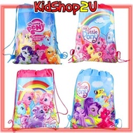 Pony Drawstring Bag Backpack Party Bag