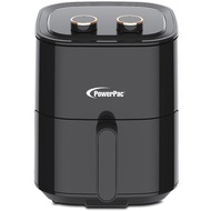 PowerPac 4L Air Fryer With Hot Air Flow System (PPAF608B)