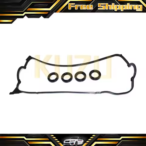 12341-P08-000 Engine Valve Cover Gasket Spark Plug Seals Fits For Honda Civic 1.6L D16B5 D16Y5 D16Y7