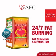 AFC LipoDOWN 2 Weight Loss Slimming Natural Body Calories Fat Burner Appetite Control Slim Boost Met