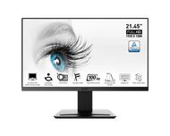 MSI - MSI PRO Series Monitor MP223 E2 21.45" VA FHD 100Hz (MO-MP223E2/CE-ACPC/LB-MON)