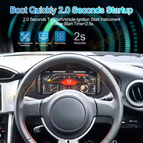 Car LCD Dashboard For Toyota 86 Subaru BRZ 2013-2019 Digital Cluster Instrument Panel Cockpit Multif