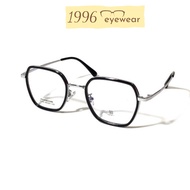 1996eyewear men's and women's eyeglass frames with thick, angular polygonal edges, short-sighted gla