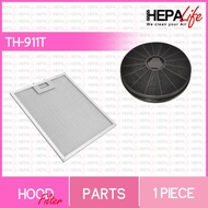 Tecno TH 911T / TH-911T Compatible Cooker Hood Carbon filter &amp; Grease Filter - Hepalife