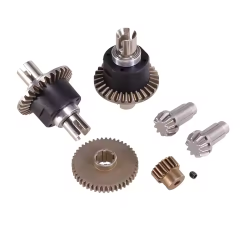 Upgrade metal differential assembly Motor/Active/ Large gear parts Accessories for SCY 1/16 16101 16