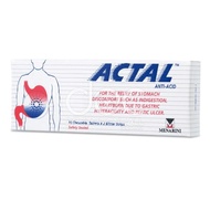 ACTAL TABLET ANGIN / GASTRIC / SEBU PERUT 10BIJI