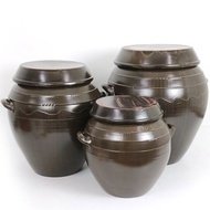 Korean Tradtional Onggi(Jar) 항아리 (kimchi jar) 3liter(16cmx18.5cm) 5liter(16cmx22.5cm)8liter(20cmx25cm)