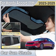 For Honda Accord Accessories 11th Inspire CY1 CY2 2023 2024 2025 Sunshades Magnetic Privacy Protecti